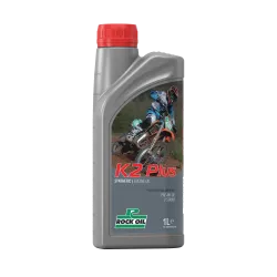 Rock Oil, K2 Plus Semi Synthetic 2-Stroke Racing oil