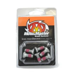 Moto-Master, Disc bolt M6*12 Countersunk 6pcs, REAR FRONT