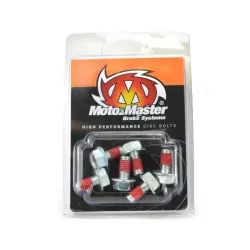 Moto-Master, Skiv bult M6*12 Hexagon 6pcs, REAR FRONT
