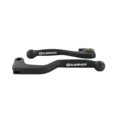 Holeshot, Brake/Clutch Lever Set, BLACK