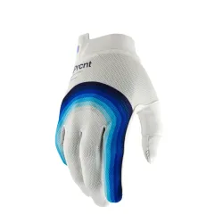100%, ITRACK Gloves Rewind White, ADULT, WHITE