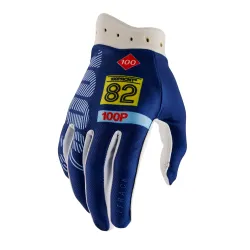 100%,TRACK Gloves Navy
