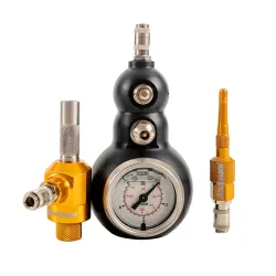 Andreani, Shock Absorber Pressurization Kit, 0-25 bar Scale, Schrader Valve