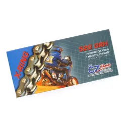 CZ Chains, Chain ORH, 118 Links, X-Ring, 520