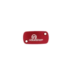 Holeshot, Front billet brake cover, RED