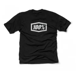 100%, ESSENTIAL Tee-shirt, ADULT, BLACK