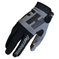 Fasthouse, Gloves Speed Style Remnant, ADULT, S, BLACK GREY