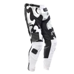 Fasthouse, Grindhouse Riot Pant, ADULT, BLACK WHITE