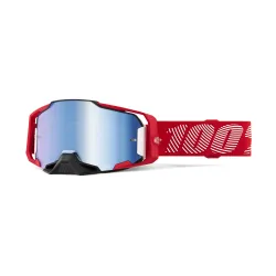 100%, ARMEGA Goggle M1 - Blue Mirror Lens