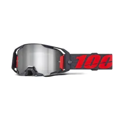 100%, ARMATIC Goggle Turo - Mirror Silver Lens, ADULT