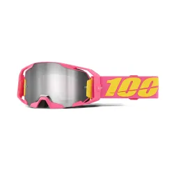100%, ARmatic Goggle Snakpak - Silver Mirror  Lens, ADULT