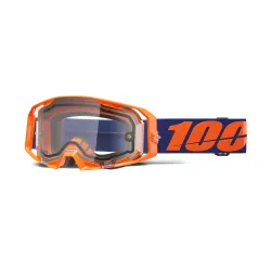 100%, ARmatic™ ENDURO MOTO Dual Pane Goggle Neon Orange - Clear Lens