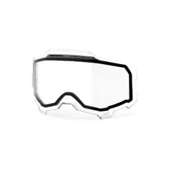 100%, ARMEGA/ARmatic Replacement Vented Dual Pane Lens Clear, ADULT