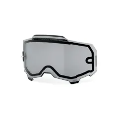 100%, ARMEGA/ARmatic Replacement Vented Dual Pane Lens Smoke, ADULT