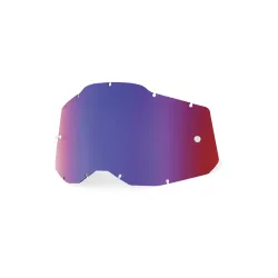 100%, RC2/AC2/ST2 Lens - Mirror Red/Blue, ADULT
