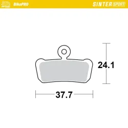 Moto-Master, Brake Pads Bicycle Sinter Sport