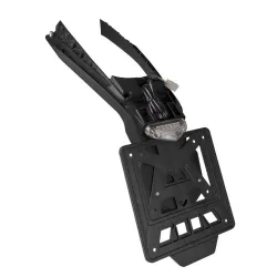 Rtech, Rear light/rear fender, Integra Led, removable plate holder, BLACK