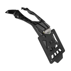 Rtech, Rear light/rear fender, Integra Led, removable plate holder, BLACK