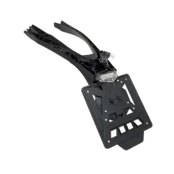 Rtech, Rear light/rear fender, Integra Led, removable plate holder, BLACK