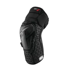 100%, SURPASS Knee Guards Black, BLACK