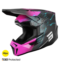 Shot, HELMET LITE VOLT PINK MATT, ADULT