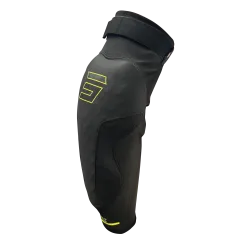 Shot, ELBOW GUARDS AIRLIGHT_KID 2.0 BLACK_NEON_YELLOW