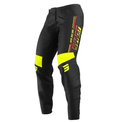 Shot, PANTS DEVO BLOCK, ADULT, BLACK NEON YELLOW