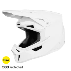 Shot, HELMET LITE SOLID WHITE, GLOSSY, ADULT