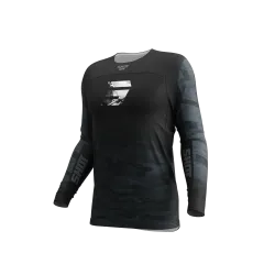 Shot, JERSEY CONTACT TACTIC, ADULT, S, BLACK SILVER