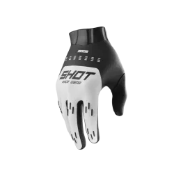 Shot, GLOVES RACE KID EVO WHITE