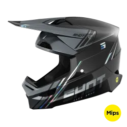 Shot, HELMET RACE SPRINT BLACK HOLOGRAPHIC PEARLY, ADULT, XL