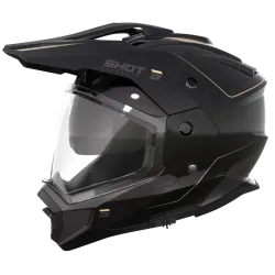 Shot, HELMET TREK MAX VISION RALLY BLACK SAND, GLOSSY, ADULT