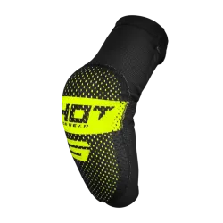 Shot, ELBOW GUARD AIRLIGHT BLACK NEON YELLOW, ADULT