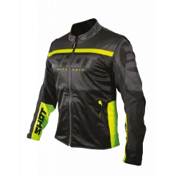 Shot, JACKET SOFTSHELL LITE 2.0, ADULT, S, BLACK NEON YELLOW