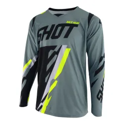 Shot, JERSEY SCORE, ADULT, XL, KAKI NEON YELLOW