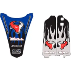 Why Stickers, Bull Sponsor YZF 250-450, 03-05