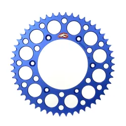 Renthal, Rear Sprocket, 428, BLUE