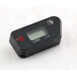 Rtech, Hour/Service Meter, Wireless/Eraseable, BLACK