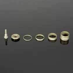 Renthal, Headset Spacer and Top-Cap. AluGold.