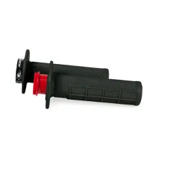 Rtech, R20 LOCK-ON GRIPS HALF WAFFLE, BLACK