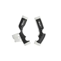 Rtech, Frame Protectors, BLACK WHITE