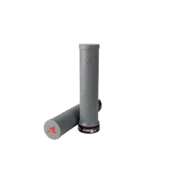 Rtech, Bike Lock-On Grips, GREY