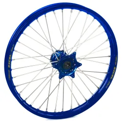 Haan Wheels, Complete Wheel, FRONT, 21", BLUE