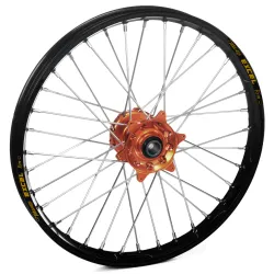 Haan Wheels, Complete Wheel, FRONT, 21", BLACK BRONZE